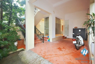Five bedrooms house with pool for rent in To Ngoc Van st, Tay Ho, Ha Noi
